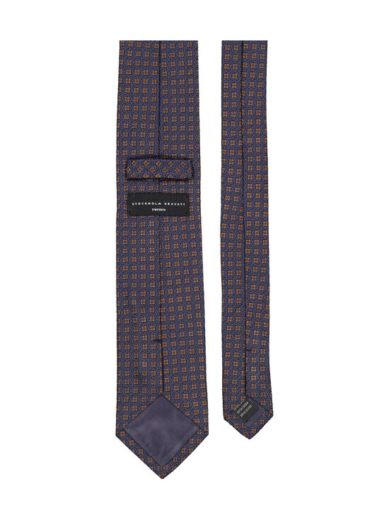Stockholm Kravatt - Structure-silkkisolmio - G25A NAVY/BROWN | Stockmann - photo 2