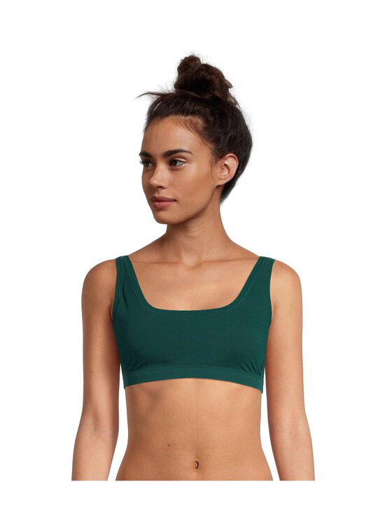 Polo Ralph Lauren - Club Cotton Bralette -rintaliivit - 727 DARK CLOVER | Stockmann - photo 2