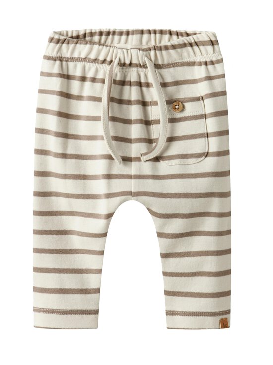 Lil' Atelier - Püksid NbmLimia Nob Loose - TURTLEDOVE STRIPES:SEPIA TINT | Stockmann - photo 1