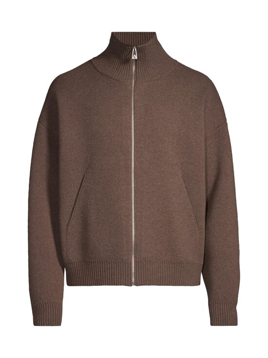 AXEL ARIGATO - Core Zip-Up -neuletakki - DARK BROWN | Stockmann - photo 1
