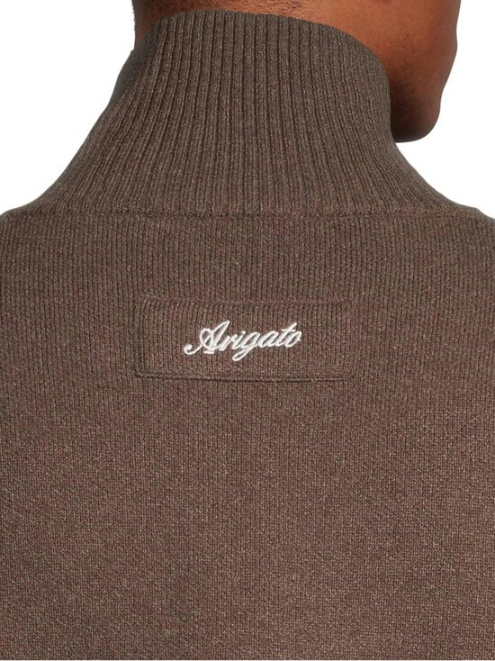 AXEL ARIGATO - Core Zip-Up -neuletakki - DARK BROWN | Stockmann - photo 5