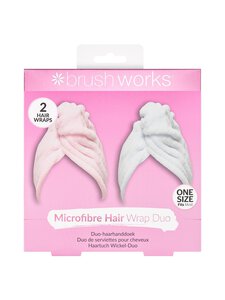 Brushworks - Invogue  Hair Wrap Duo -hiuspyyhkeet 2 -pack | Stockmann