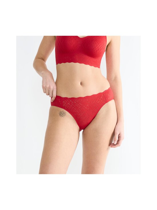 Sloggi - Zero Feel Bliss Festive High leg -alushousut - 00FZ SHANGHAI RED - photo 3 Sloggi - Zero Feel Bliss Festive High leg -alushousut - 00FZ SHANGHAI RED | Stockmann - photo 3