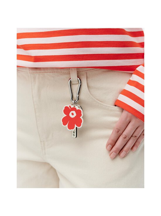 Marimekko - Aallokas Unikko -avaimenperä - 320 RED, OFF WHITE - photo 2 Marimekko - Aallokas Unikko -avaimenperä - 320 RED, OFF WHITE | Stockmann - photo 2