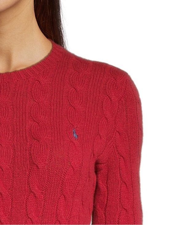Polo Ralph Lauren - Julianna-palmikkoneule - FIRESIDE RED | Stockmann - photo 4