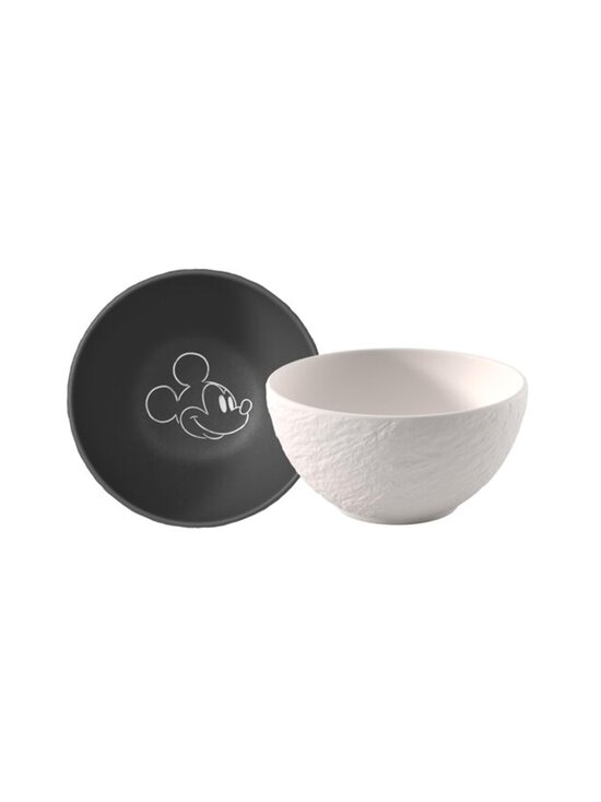 Villeroy & Boch - Manufacture Rock Mickey porcelāna bļoda 2 gab. - BLACK | Stockmann - photo 2