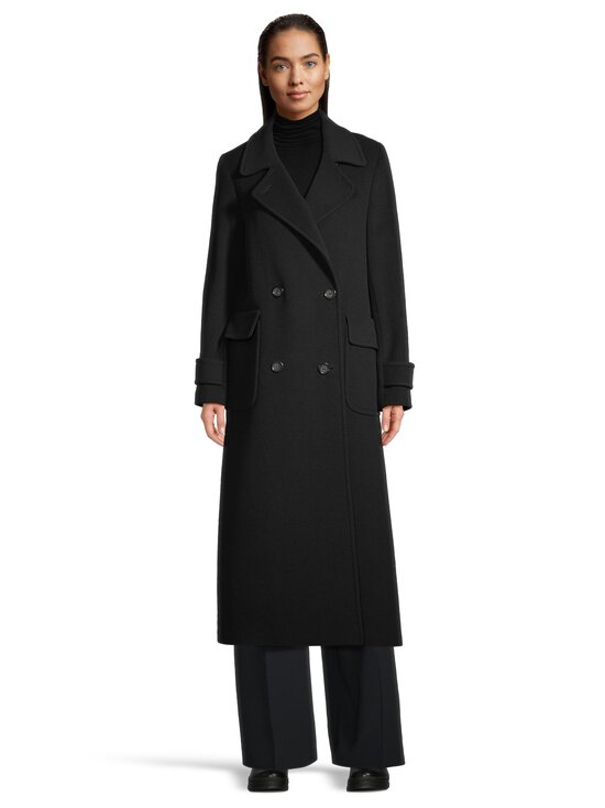 Cinzia Rocca Icons - Classic Long Wool -villakangastakki - 1 BLACK | Stockmann - photo 2