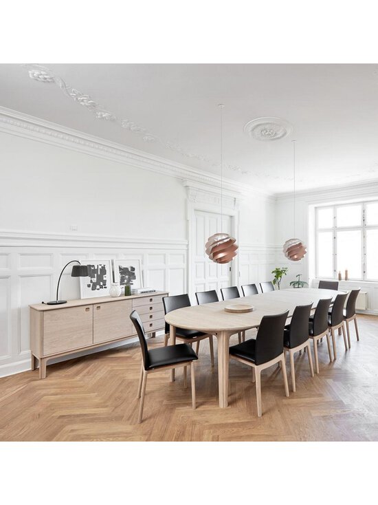 Skovby Möbelfabrik - #112- jatkettava pöytä - MUSTA,TAMMI - photo 2 Skovby Möbelfabrik - #112- jatkettava pöytä - MUSTA,TAMMI | Stockmann - photo 2