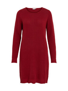 Vila - Vilollo O-Neck Detail -neulemekko - JESTER RED | Stockmann