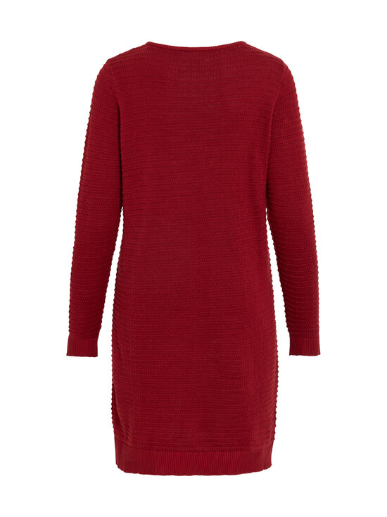 Vila - Vilollo O-Neck Detail -neulemekko - JESTER RED | Stockmann - photo 2
