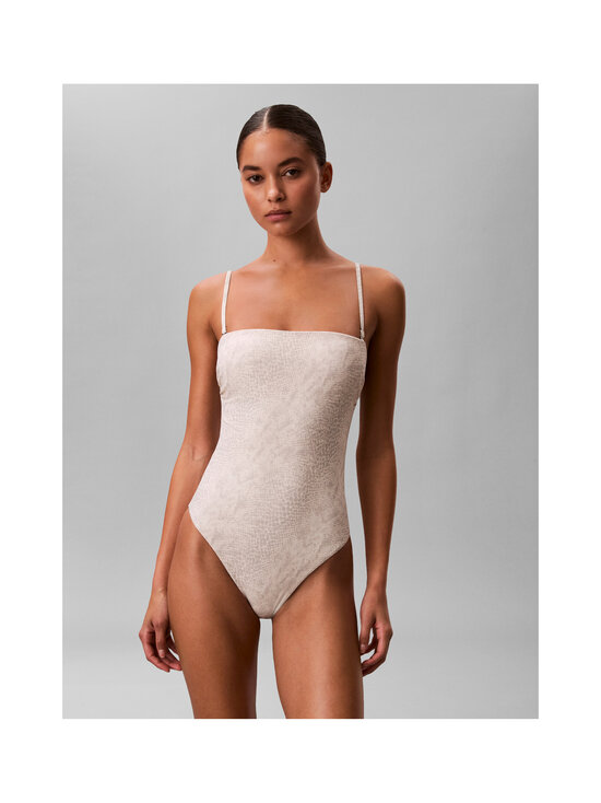 Calvin Klein Underwear - Uimapuku irrotettavilla olkaimilla - 2YN 21038 STIPPLED SKIN W TOFU | Stockmann - photo 2