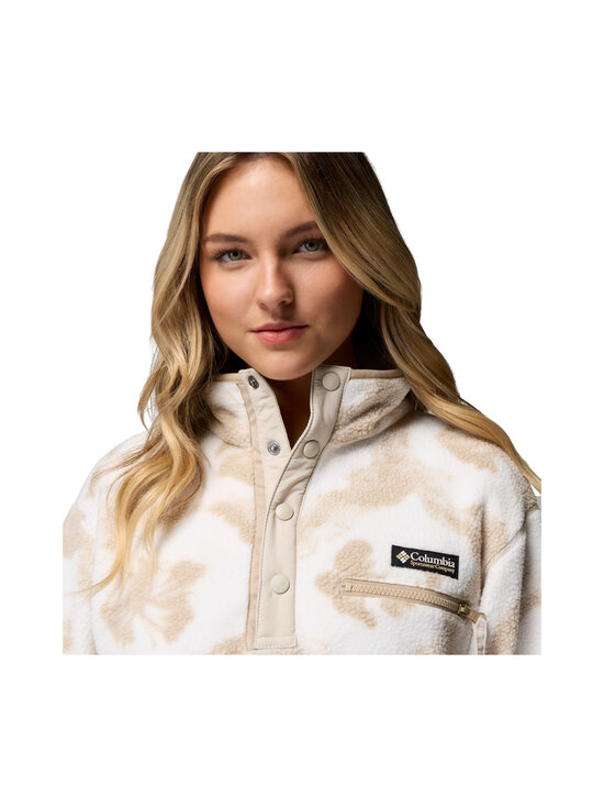 Columbia - Fliispusa Helvetia II Printed Cropped Half Snap - 126 SEA SALT, SPRAYFLOWER | Stockmann - photo 5