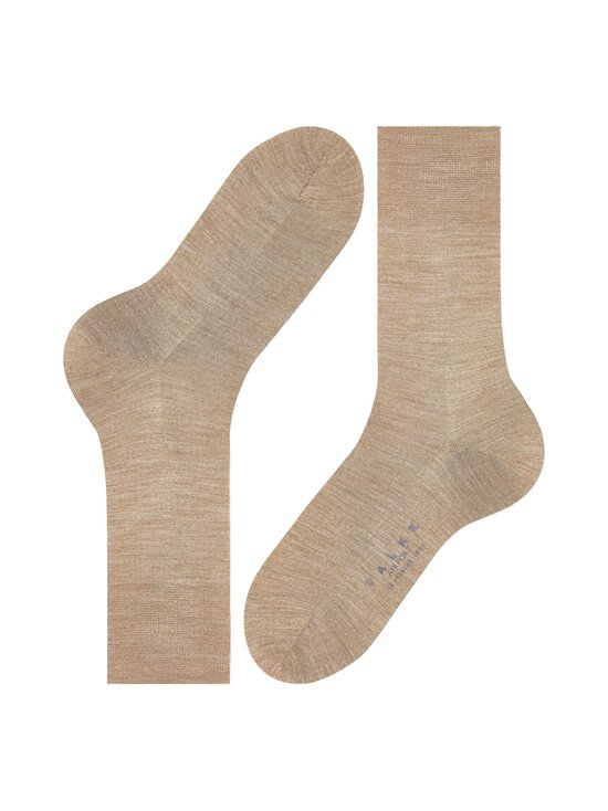 Falke - Airport City -merinosekoitesukat - NUTMEG MELANGE | Stockmann - photo 2