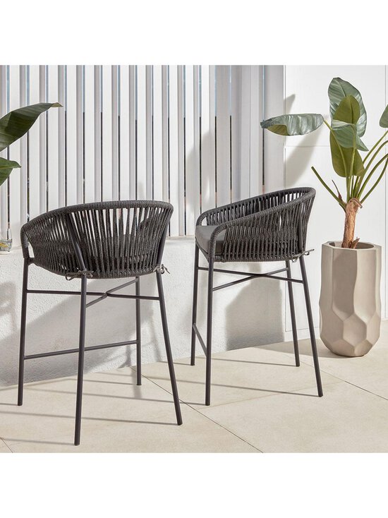 Kave Home - Yanet-baarituoli - MUSTA | Stockmann - photo 10