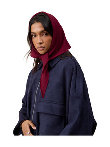 TBCo - Sall Merino Triangle - BURGUNDY | Stockmann