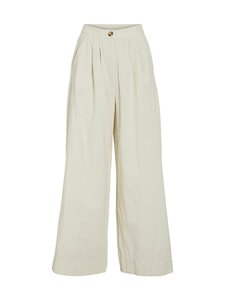 Vila - Vietni-leveälahkeiset housut - SUPER LIGHT NATURAL MELAN | Stockmann