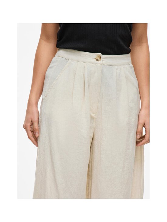 Vila - Vietni-leveälahkeiset housut - SUPER LIGHT NATURAL MELAN | Stockmann - photo 6