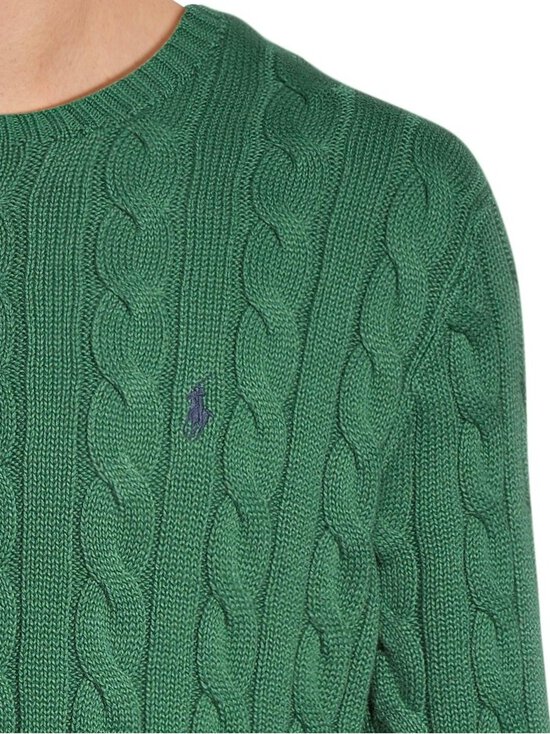 Polo Ralph Lauren - Driver-palmikkoneule - KALE GREEN - photo 4 Polo Ralph Lauren - Driver-palmikkoneule - KALE GREEN | Stockmann - photo 4