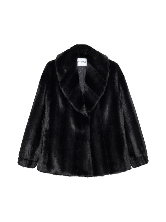 Stand Studio - Francis-tekoturkistakki - 89900 BLACK | Stockmann - photo 1