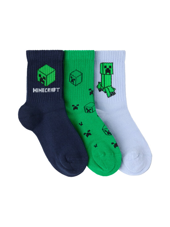 Lindex - Minecraft zeķes 3 iepak. - 6772 GREEN | Stockmann - photo 2