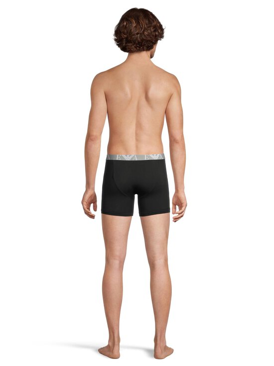 Emporio Armani - Logo-bokserit 3-pack - MC197 BLK/LG MEL GRE/WHT | Stockmann - photo 4