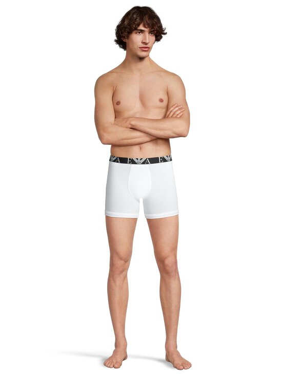 Emporio Armani - Logo-bokserit 3-pack - MC197 BLK/LG MEL GRE/WHT | Stockmann - photo 7
