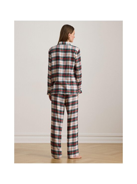 Lauren Ralph Lauren - Pidžaama Notch Collar Long PJ Set, 2-osaline - 790 CREAM PLD - photo 4 Lauren Ralph Lauren - Pidžaama Notch Collar Long PJ Set, 2-osaline - 790 CREAM PLD | Stockmann - photo 4