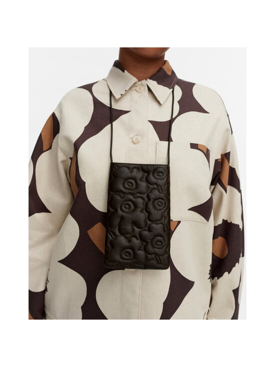 Marimekko - Õlakott Phone Pocket Unikko - 880 DARK BROWN | Stockmann - photo 4