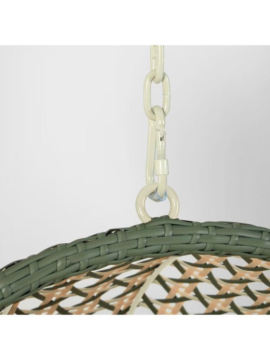 Kave Home - Cira-riipputuoli vihreä / beige polyrottinki - BEIGE | Stockmann - photo 5