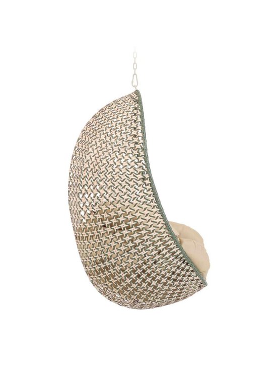 Kave Home - Cira-riipputuoli vihreä / beige polyrottinki - BEIGE | Stockmann - photo 2