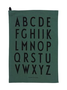 Design Letters - Classic Tea Towel towel - BLACK | Stockmann