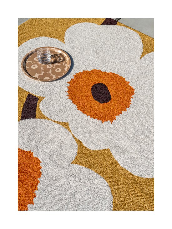 Marimekko - Unikko Outdoor -matto - 433001 HONEY | Stockmann - photo 5