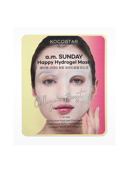 a.m. SUNDAY Happy Hydrogel Mask -kasvonaamio