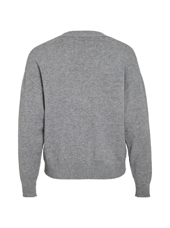 Vila - Viril V-neck -neuletakki - MEDIUM GREY MELANGE - photo 2 Vila - Viril V-neck -neuletakki - MEDIUM GREY MELANGE | Stockmann - photo 2