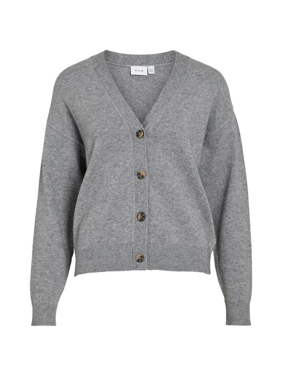 Vila - Viril V-neck -neuletakki - MEDIUM GREY MELANGE - photo 4 Vila - Viril V-neck -neuletakki - MEDIUM GREY MELANGE | Stockmann - photo 4
