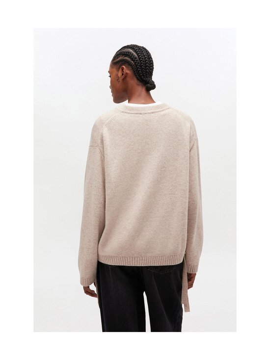 Ganni - Future Oversized O-neck -villasekoiteneule - 934 SAND | Stockmann - photo 4