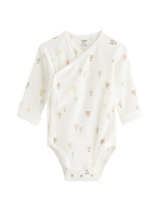 Lindex - Wrap bodijs - 325 WHITE | Stockmann