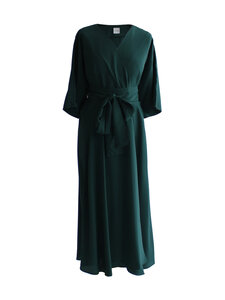 Lili Marleena - Hõlmikkleit Silk Midi - GREEN | Stockmann