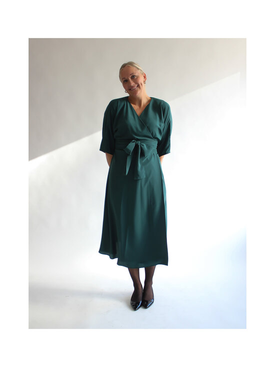 Lili Marleena - Hõlmikkleit Silk Midi - GREEN | Stockmann - photo 2