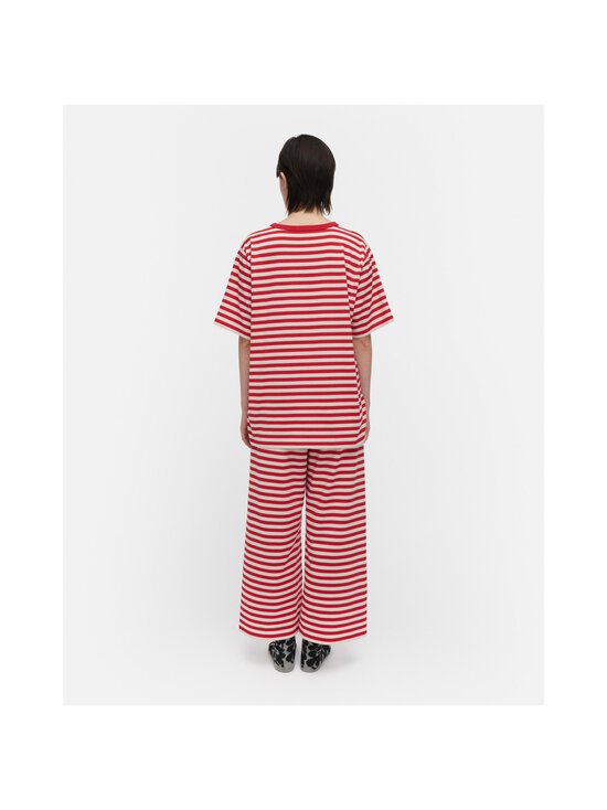 Marimekko - Tasaraita Unisex Kioski t-paita - 899 RED, OFF WHITE - photo 3 Marimekko - Tasaraita Unisex Kioski t-paita - 899 RED, OFF WHITE | Stockmann - photo 3