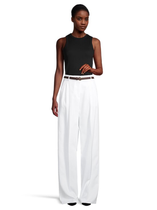 Max Mara Studio - MstDivo Long -housut - 001 WHITE | Stockmann - photo 3