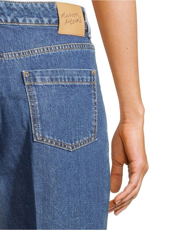 Maison Kitsuné - Pleated džinsi - P471 WASHED INDIGO - photo 5 Maison Kitsuné - Pleated džinsi - P471 WASHED INDIGO | Stockmann - photo 5