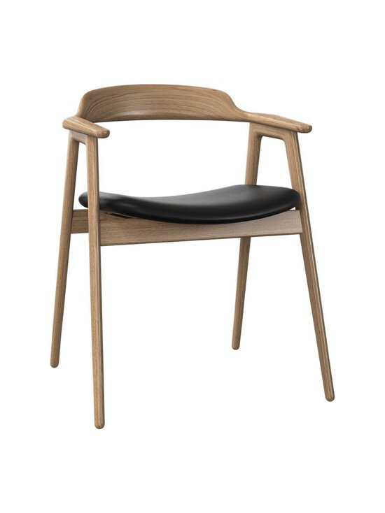 BoConcept - Seoul-tuoli Nordic Grain -nahka 5130 musta / tammi - BEIGE | Stockmann - photo 1