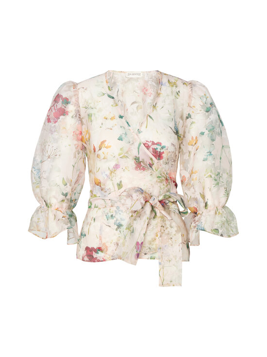 Ida Sjöstedt - Beth Burnout Organza -paitapusero - DAINTY FLORAL | Stockmann - photo 1