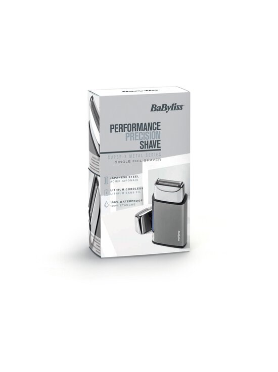 Babyliss - Super X Metal Single Foil -parranajokone - CHROME | Stockmann - photo 8