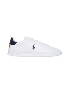 Polo Sport - Heritage Court II -nahkasneakerit - 003 WHITE/NAVY/RED | Stockmann