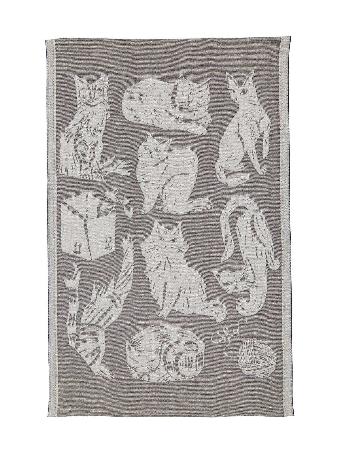 Kissanpäivät-pyyhe, 46 x 70 cm