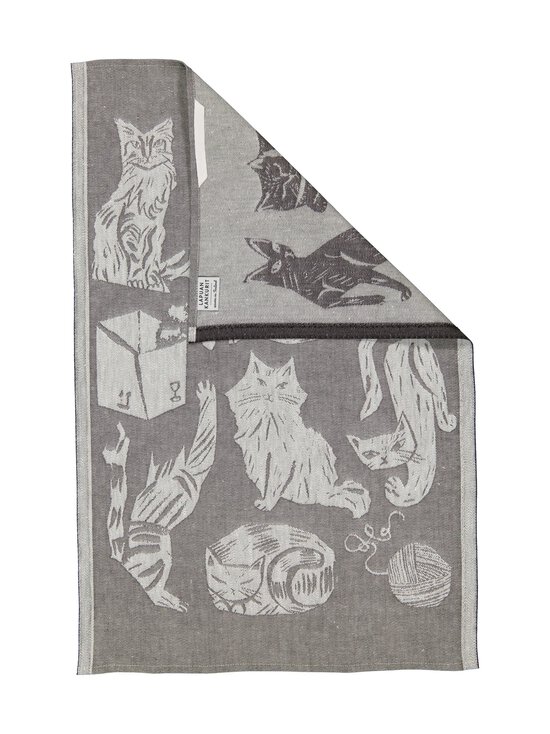 Lapuan Kankurit - Kissanpäivät-pyyhe, 46 x 70 cm - WHITE-BLACK | Stockmann - photo 2