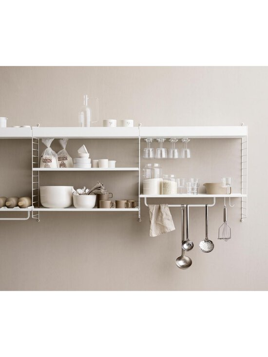String - String-tanko metallihyllyyn valkoinen 53 cm - WHITE | Stockmann - photo 3
