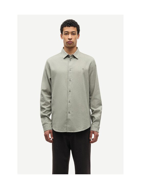 Samsoe Samsoe - Saliam Nx krekls ar apkakli - CLR002427 SEAGRASS MEL. | Stockmann - photo 3